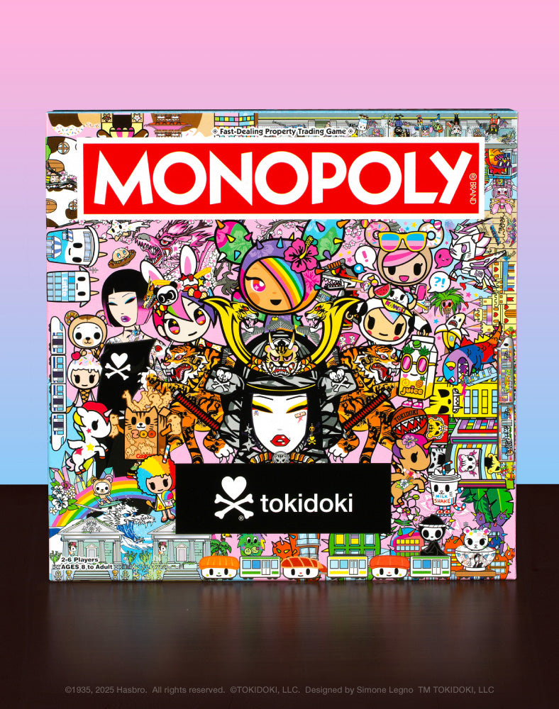 Monopoly tokidoki Edition Board Game