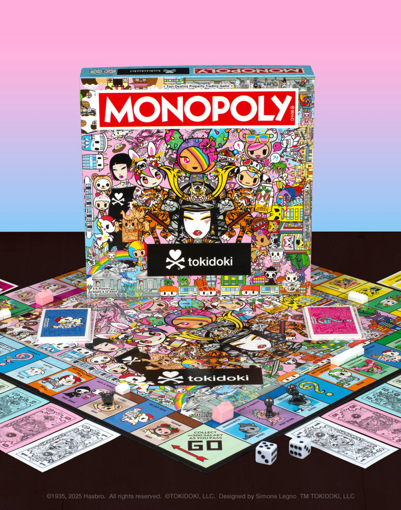 Monopoly tokidoki Edition Board Game - Image 2