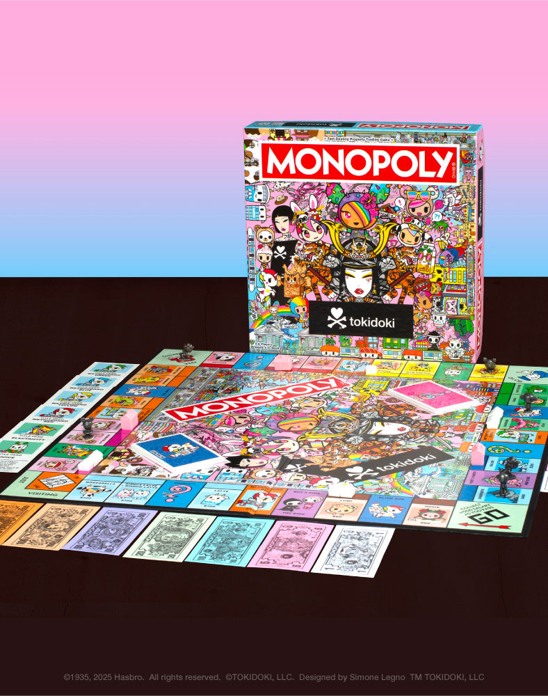 Monopoly tokidoki Edition Board Game - Image 3