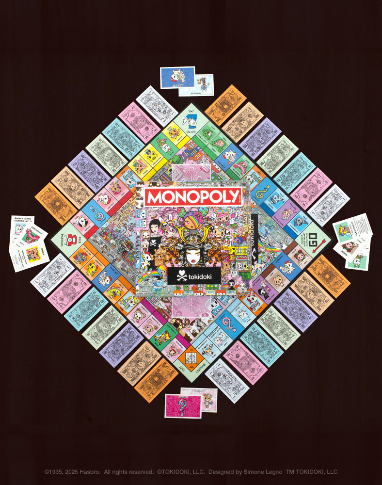 Monopoly tokidoki Edition Board Game - Image 4