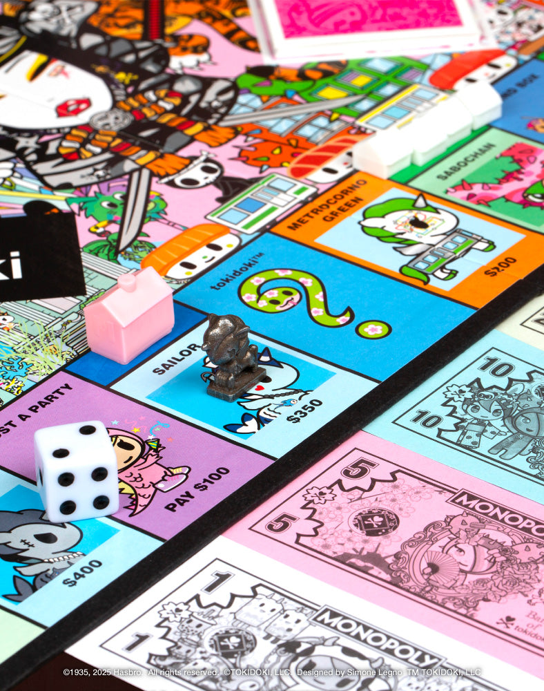 Monopoly tokidoki Edition Board Game - Image 7