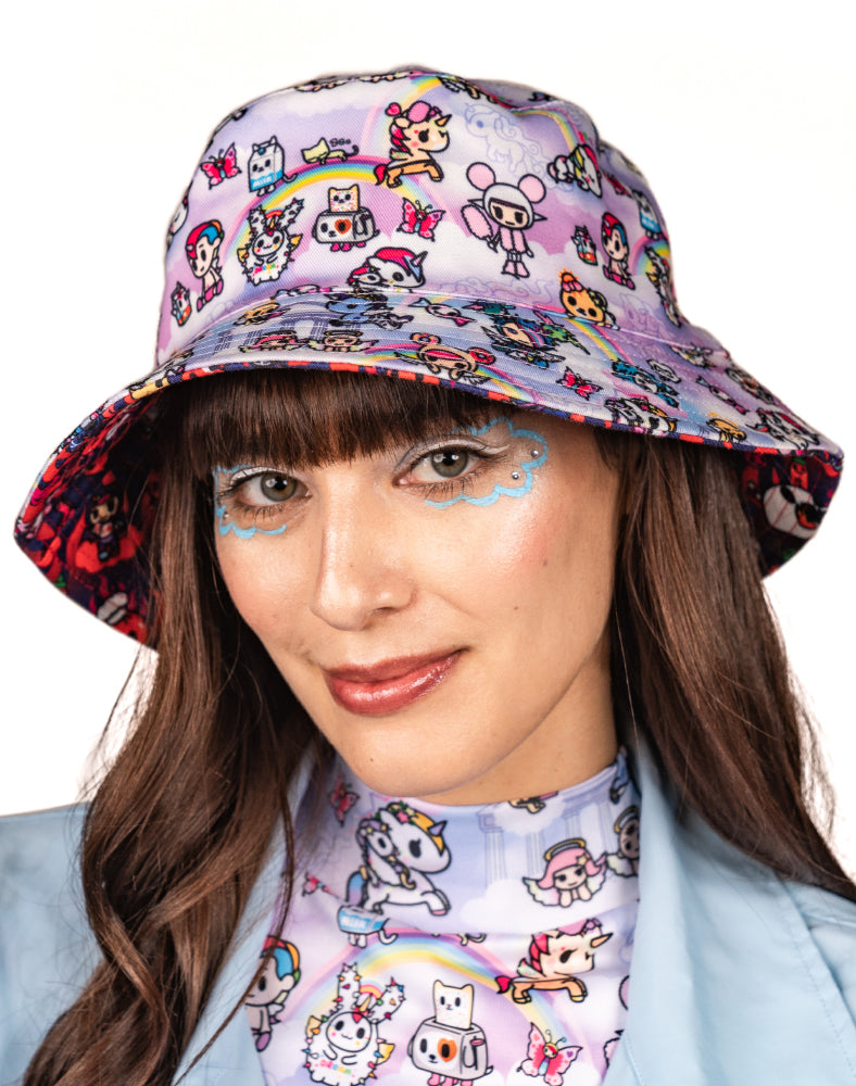 Heavenly Reversible Bucket Hat