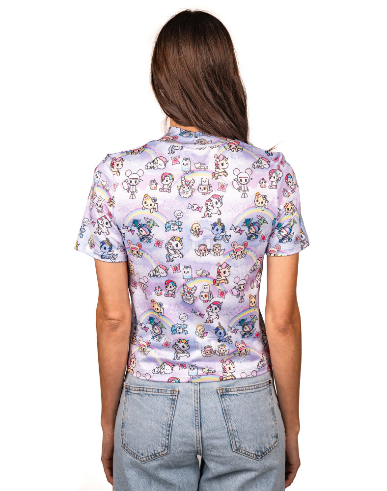 Heavenly Ribbed Collar Tee - Image 2