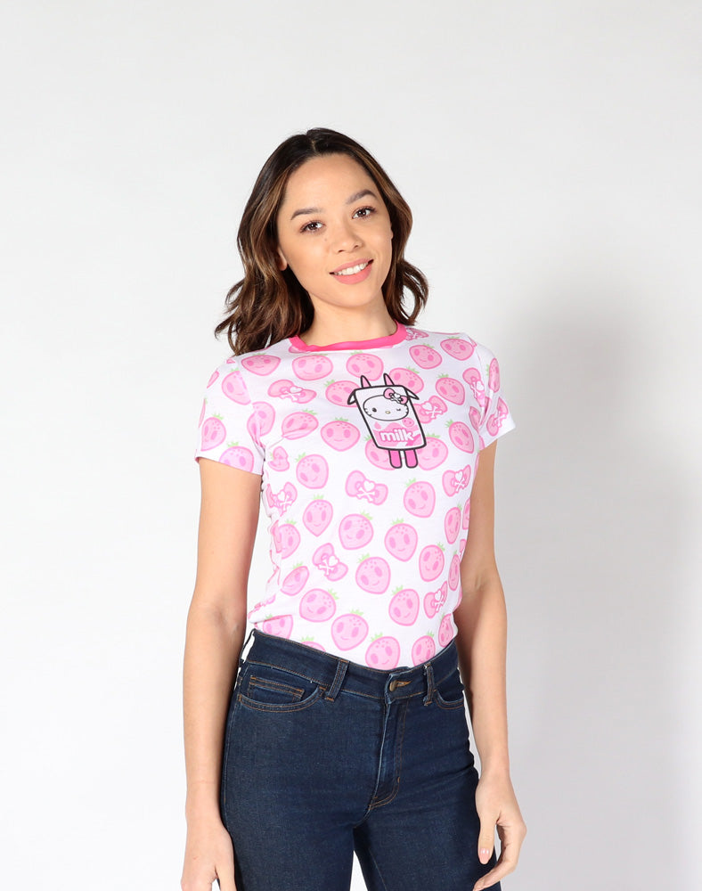 tokidoki x Hello Kitty Strawberry Kitty Tee - Image 3