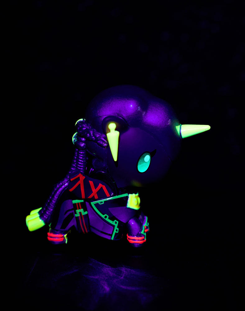 tokidoki x ARCANE Unicorno Black Light Chrome Blind Box - Image 6