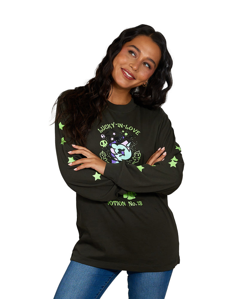 Black Cat Long Sleeve Tee - Image 2