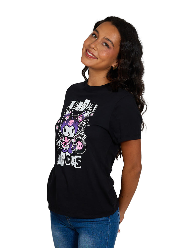 tokidoki x Hello Kitty and Friends Kuromi Rocks Tee - Image 3