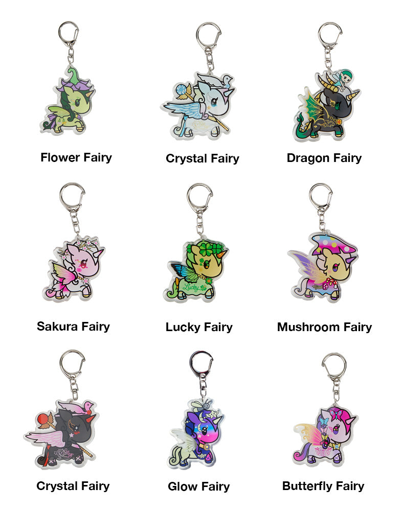 Fairy Unicorno Acrylic Keychain Blind Box - Image 2