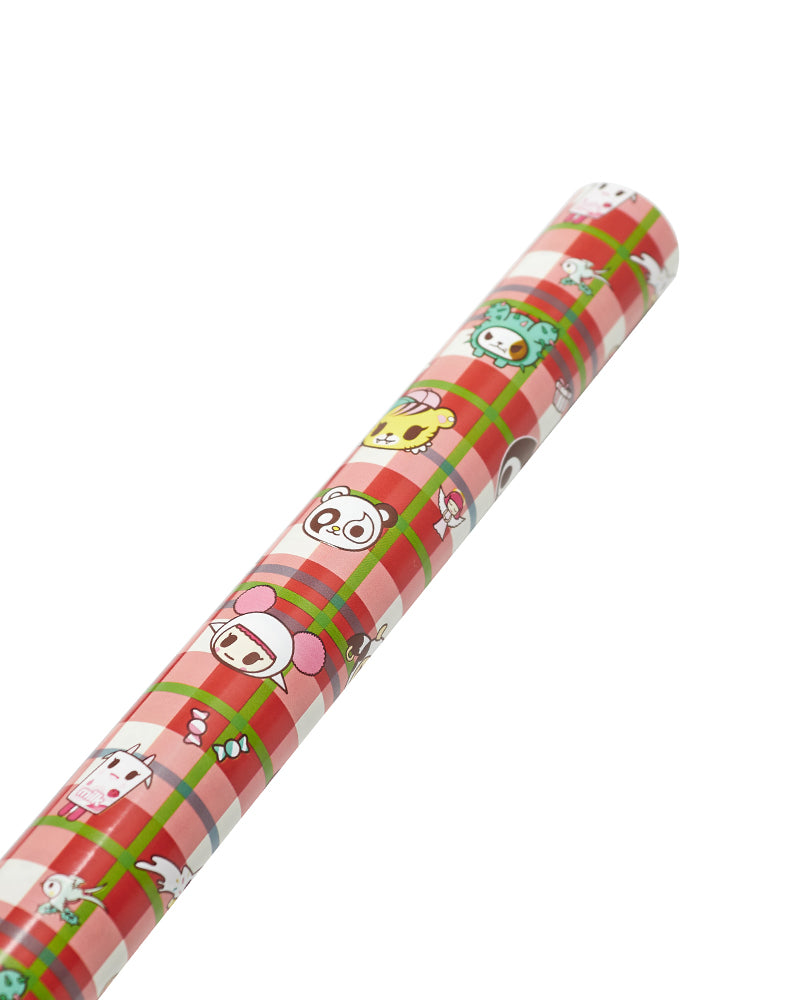Holiday Plaid Wrapping Paper - Image 2