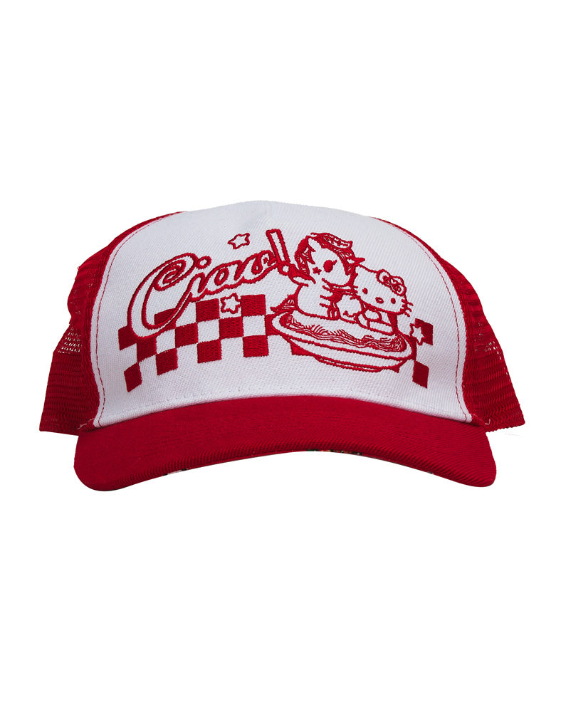 tokidoki x Hello Kitty Ciao Kitty Trucker Snapback