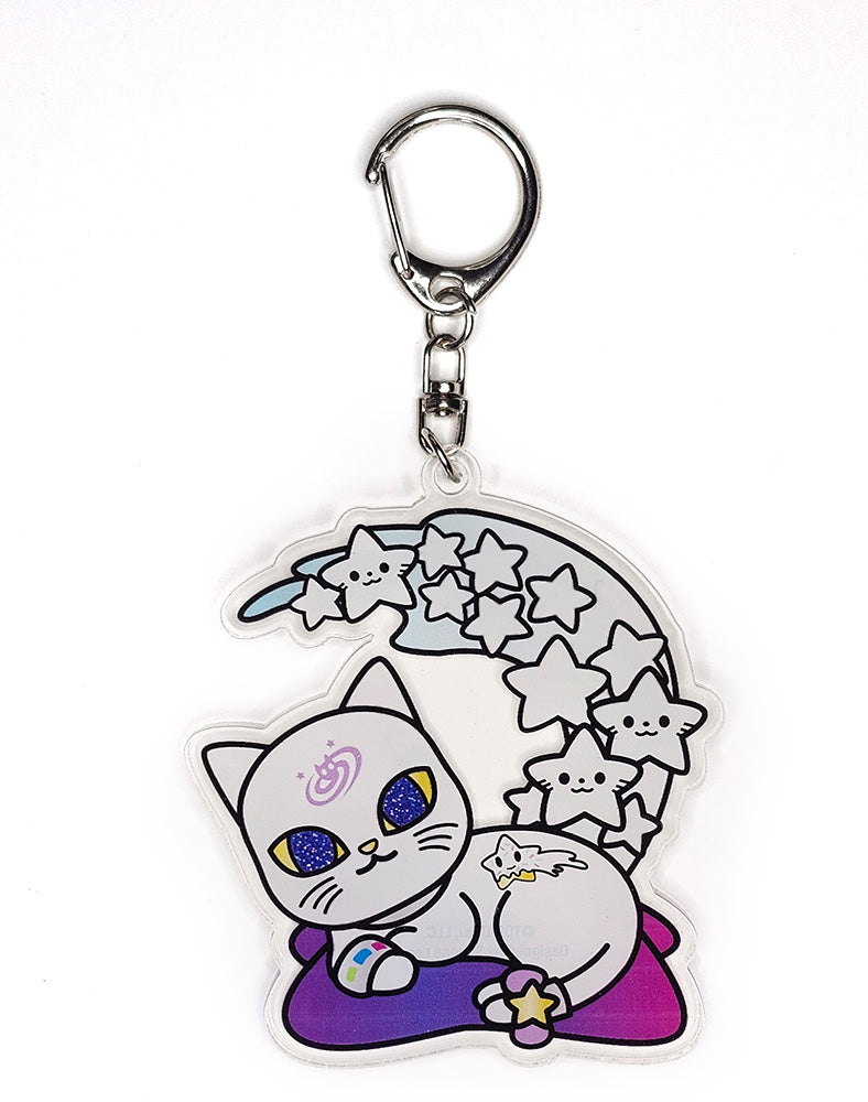 Galactic Cats Acrylic Keychain Blind Box - Image 4