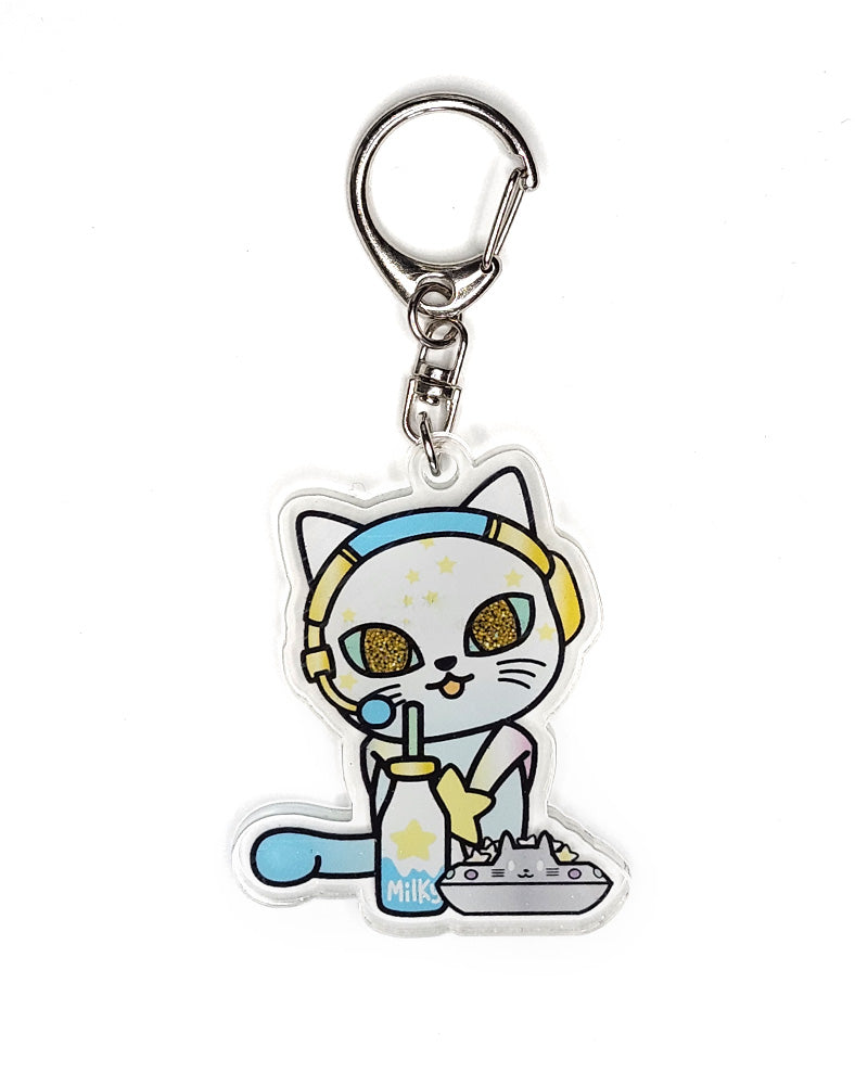 Galactic Cats Acrylic Keychain Blind Box - Image 5