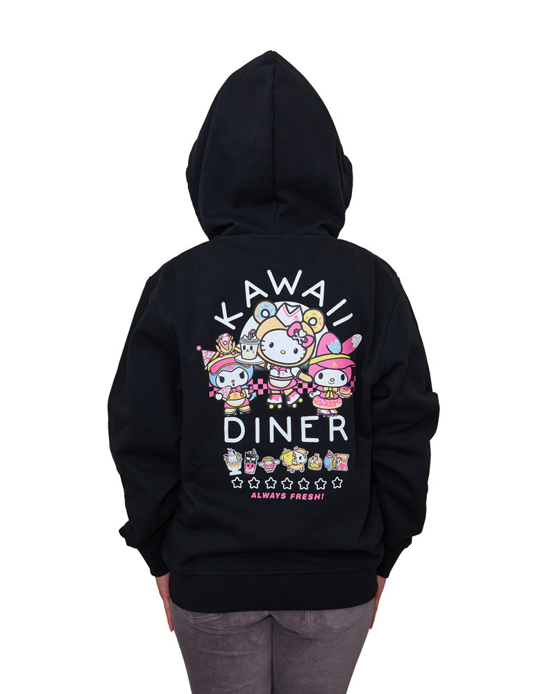 tokidoki x Hello Kitty and Friends Kawaii Diner Hoodie - Image 4