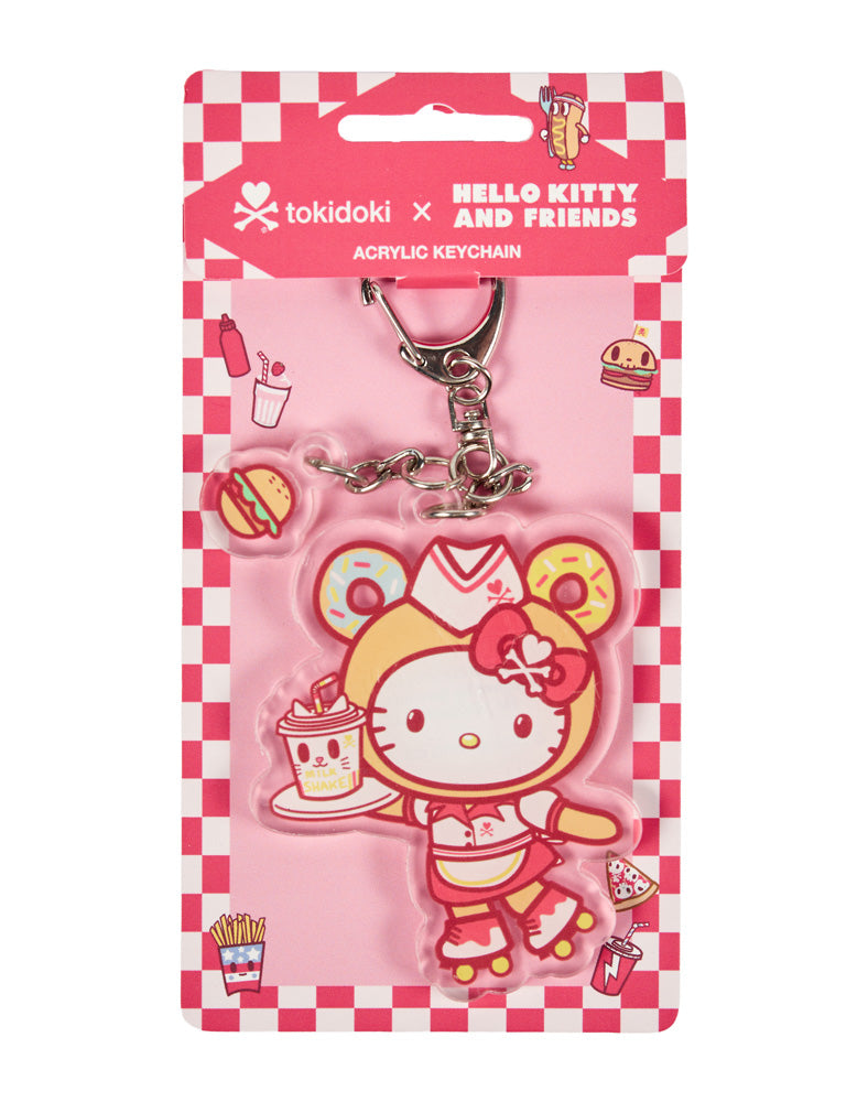 tokidoki x Hello Kitty and Friends Hello Kitty Drive-In Acrylic Keychain - Image 2