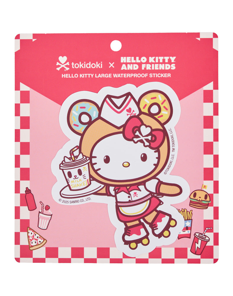tokidoki x Hello Kitty and Friends Fast Food Collection Hello Kitty Sticker - Image 2