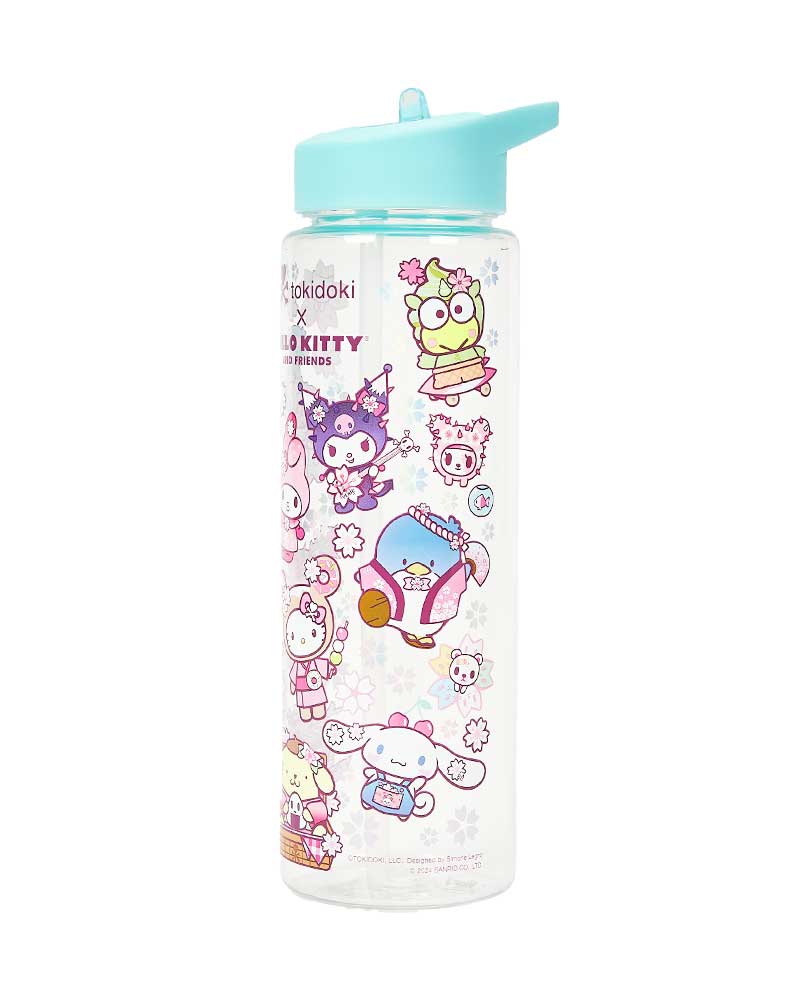 tokidoki x Hello Kitty and Friends Sakura Festival Water Bottle - Image 3