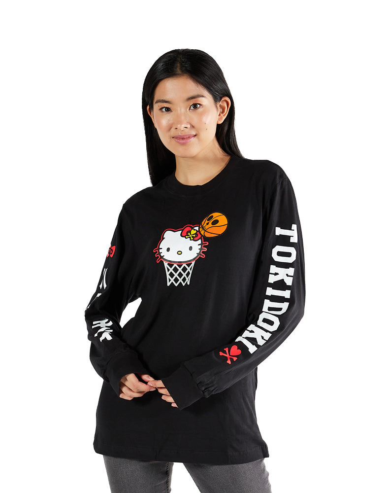 tokidoki x Hello Kitty Hello Hoops Long Sleeve Tee - Image 6