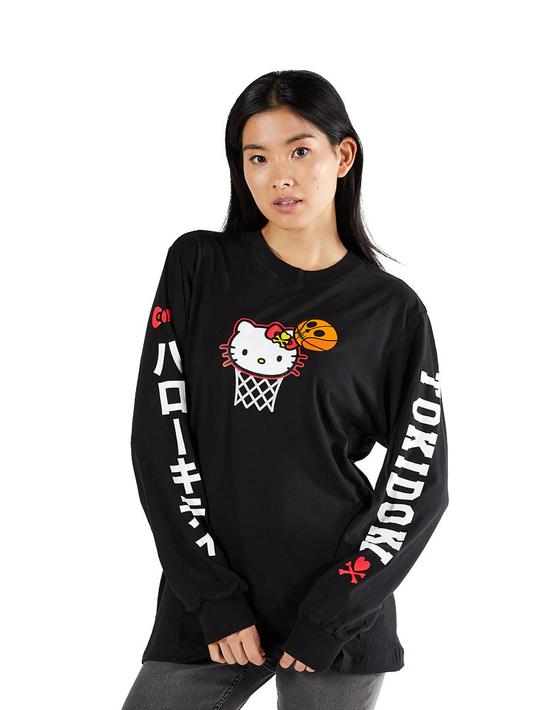 tokidoki x Hello Kitty Hello Hoops Long Sleeve Tee - Image 7
