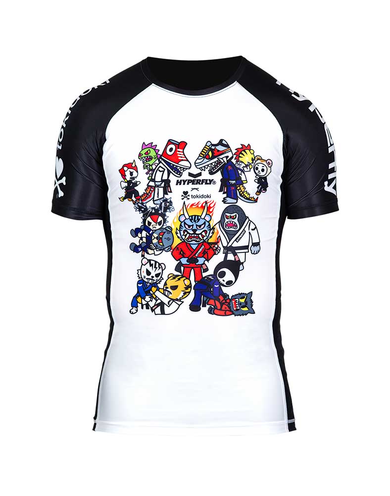 tokidoki x Hyperfly Junior Short Sleeve Rash Guard