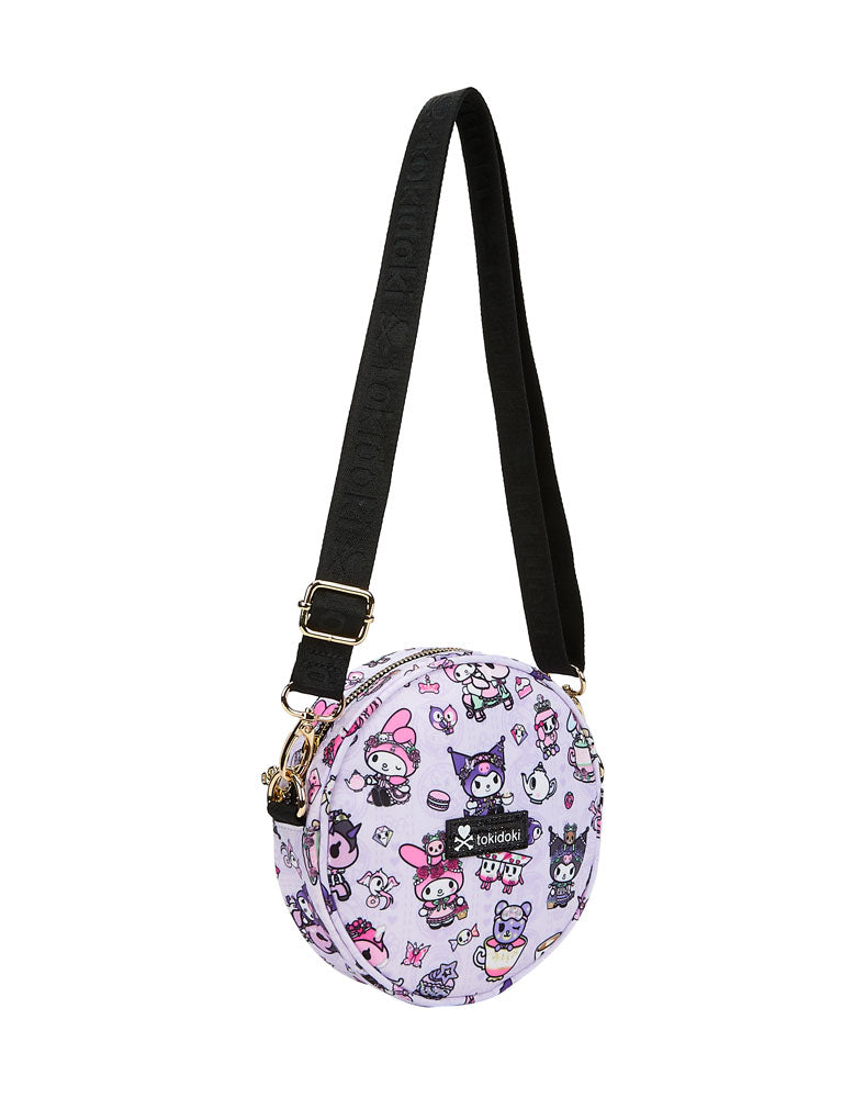 tokidoki x Kuromi & My Melody Garden Party Round Small Crossbody - Image 2