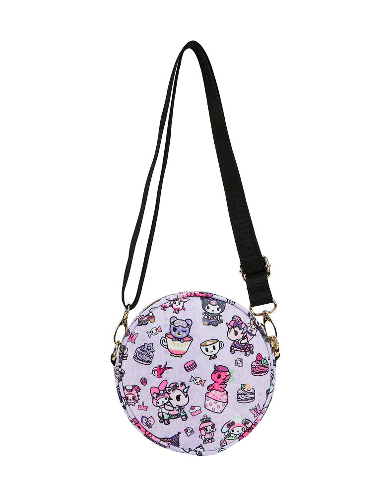 tokidoki x Kuromi & My Melody Garden Party Round Small Crossbody - Image 3