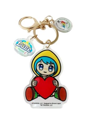 Luce Heart Acrylic Keychain