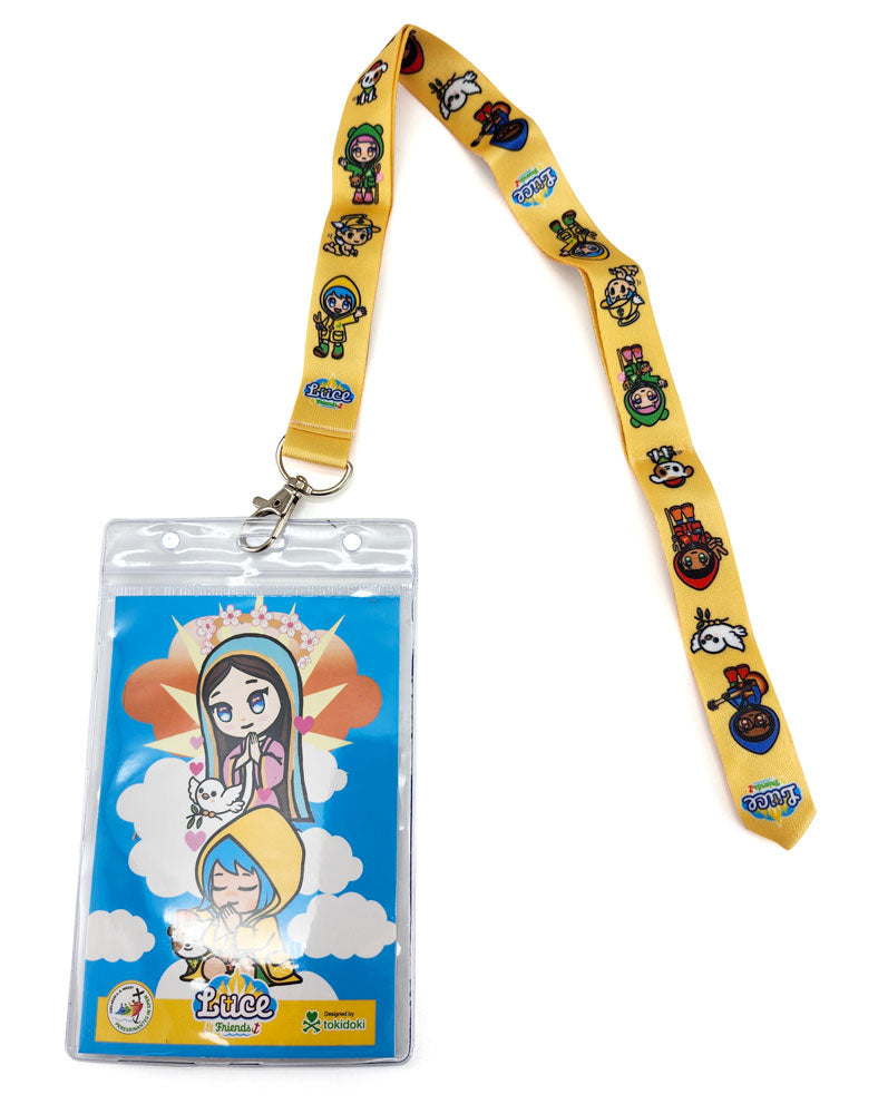 Luce Praying Lanyard