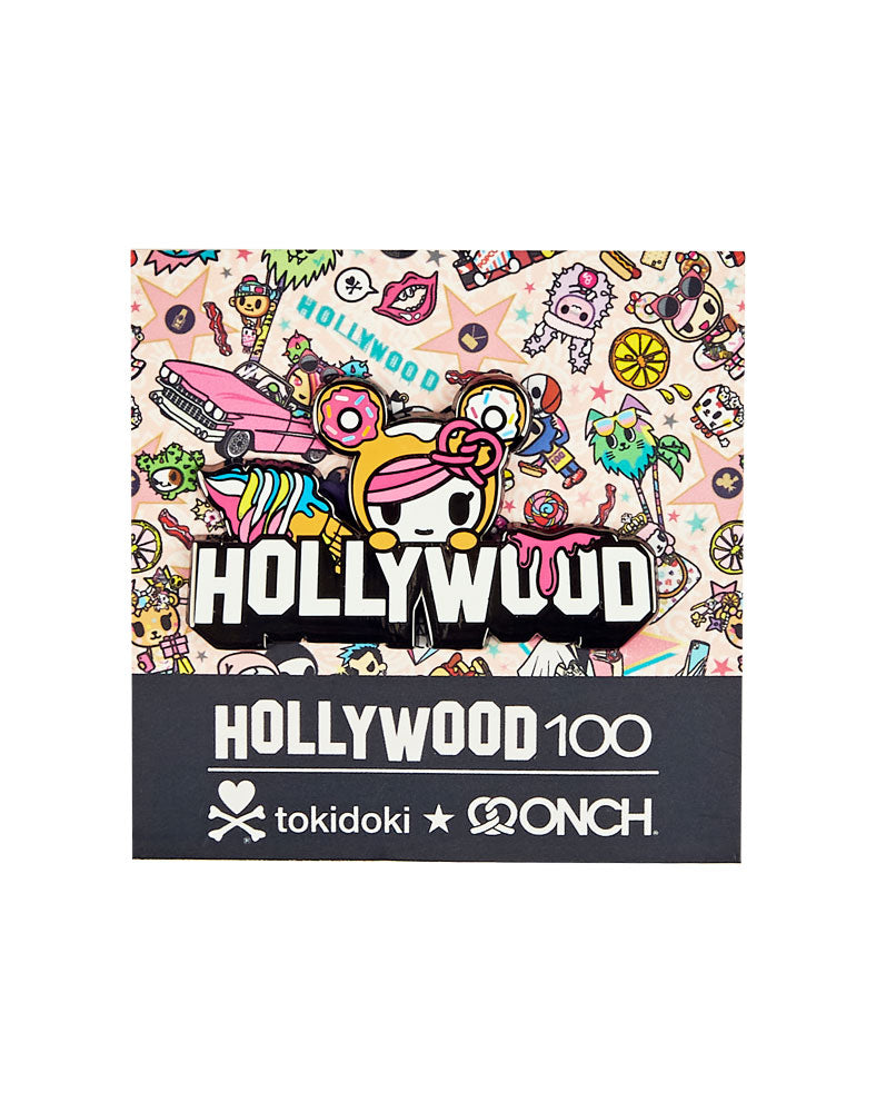 Hollywood 100 x tokidoki x ONCH Donutella Enamel Pin - Image 2