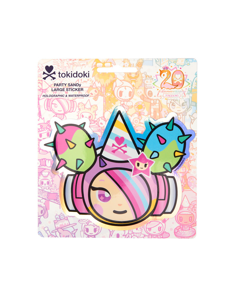 20th Anniversary Party SANDy Large Sticker - Image 2