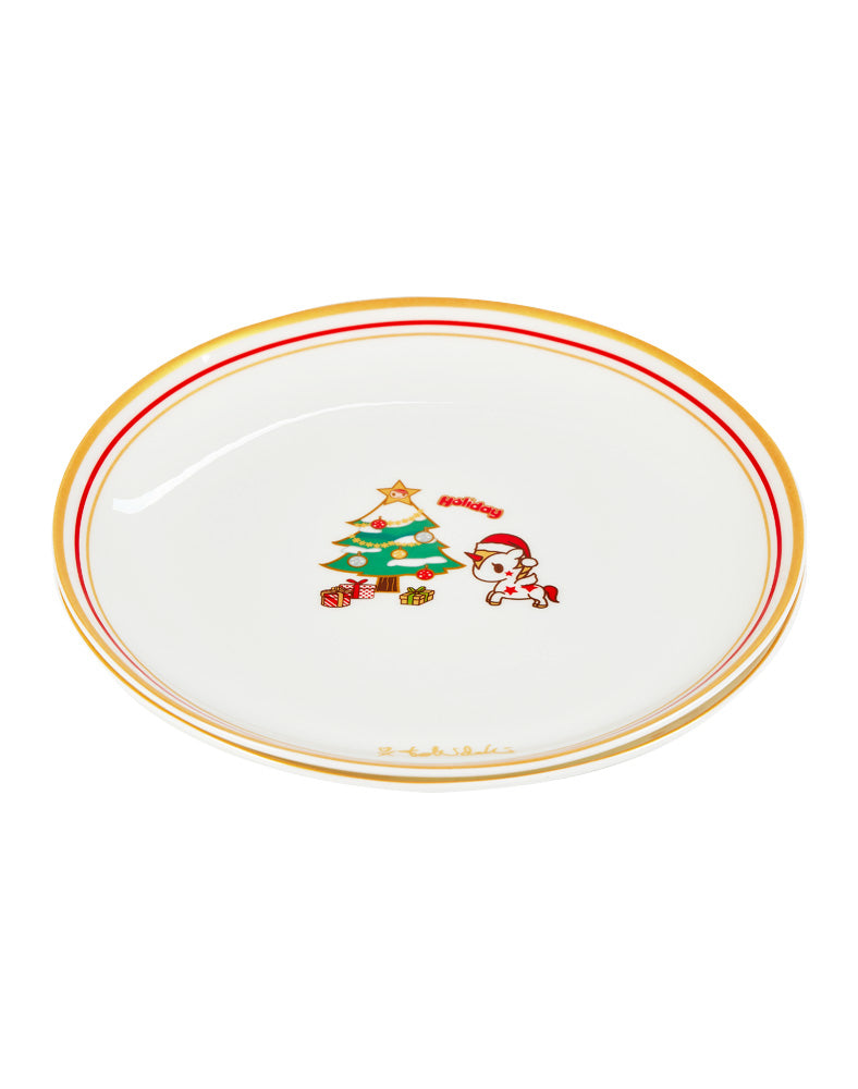 O Christmas Tree 8 Ceramic Plates - Set of two - Image 2