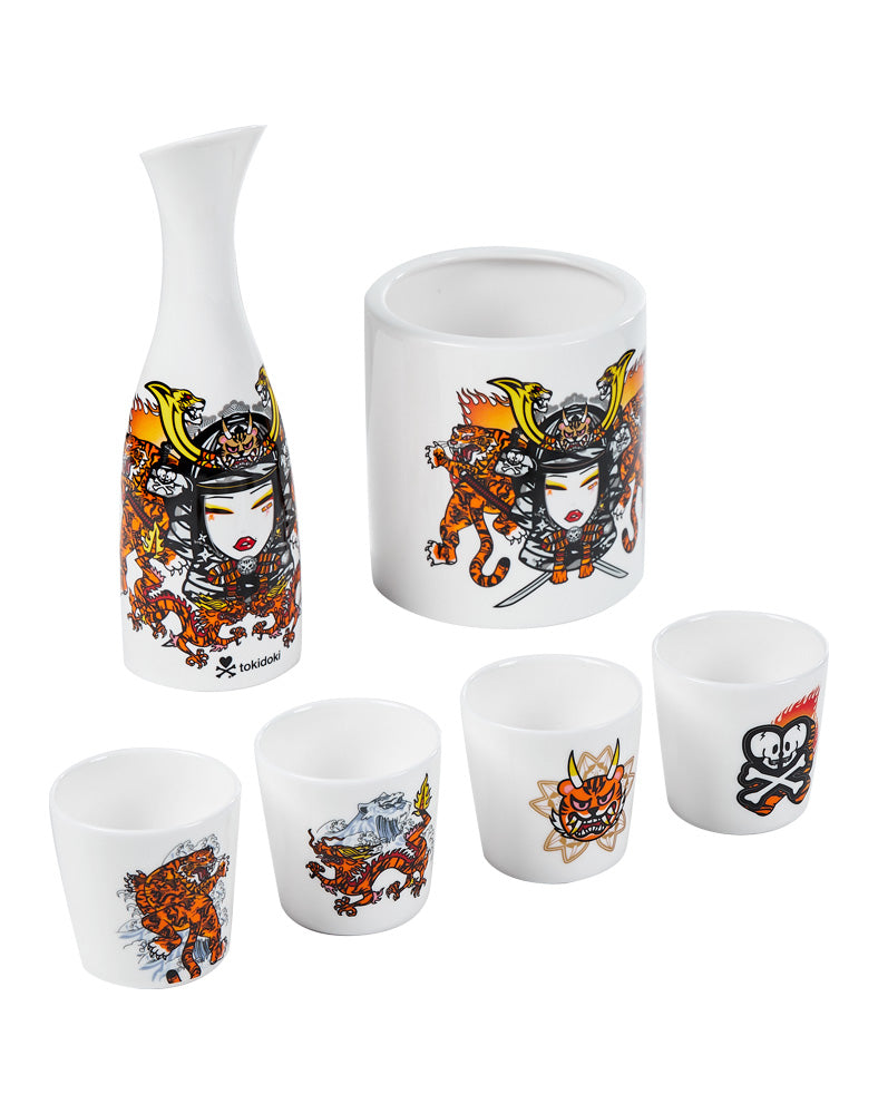 Tiger Warrior Sake Set - Image 2