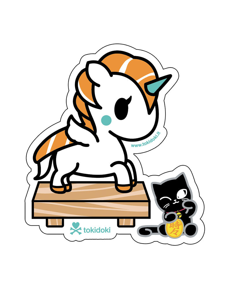 Ponzu Unicorno Die Cut Sticker