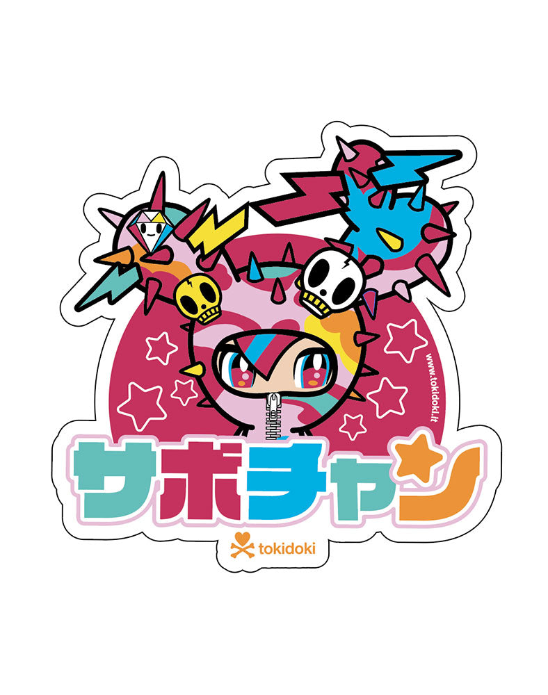 Y2Kawaii Sabochan Die Cut Sticker