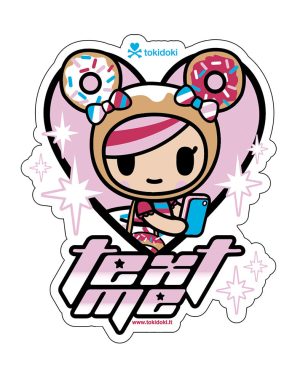 Y2Kawaii Donutella Sticker Die Cut Sticker