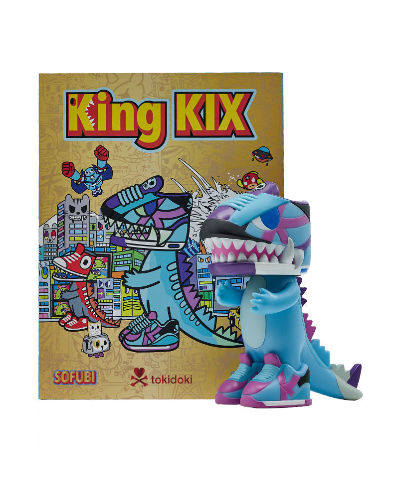 tokidoki King KIX Sofubi (Blue) - Image 5