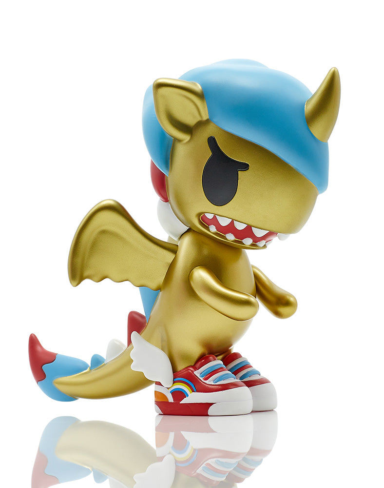 tokidoki Megalocorno Sofubi (Gold) - Image 2