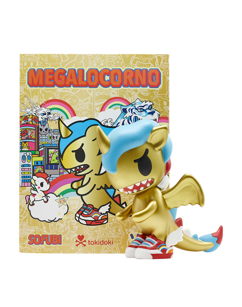 tokidoki Megalocorno Sofubi (Gold) - Image 5