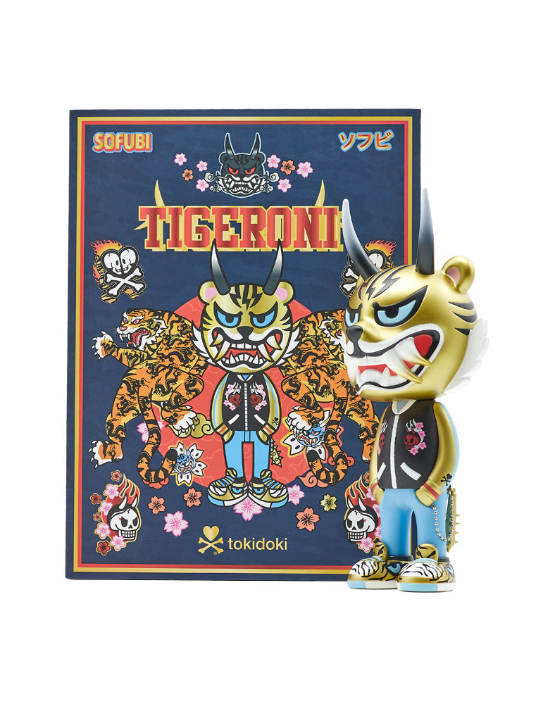 tokidoki Tigeroni Sofubi (Gold) - Image 5