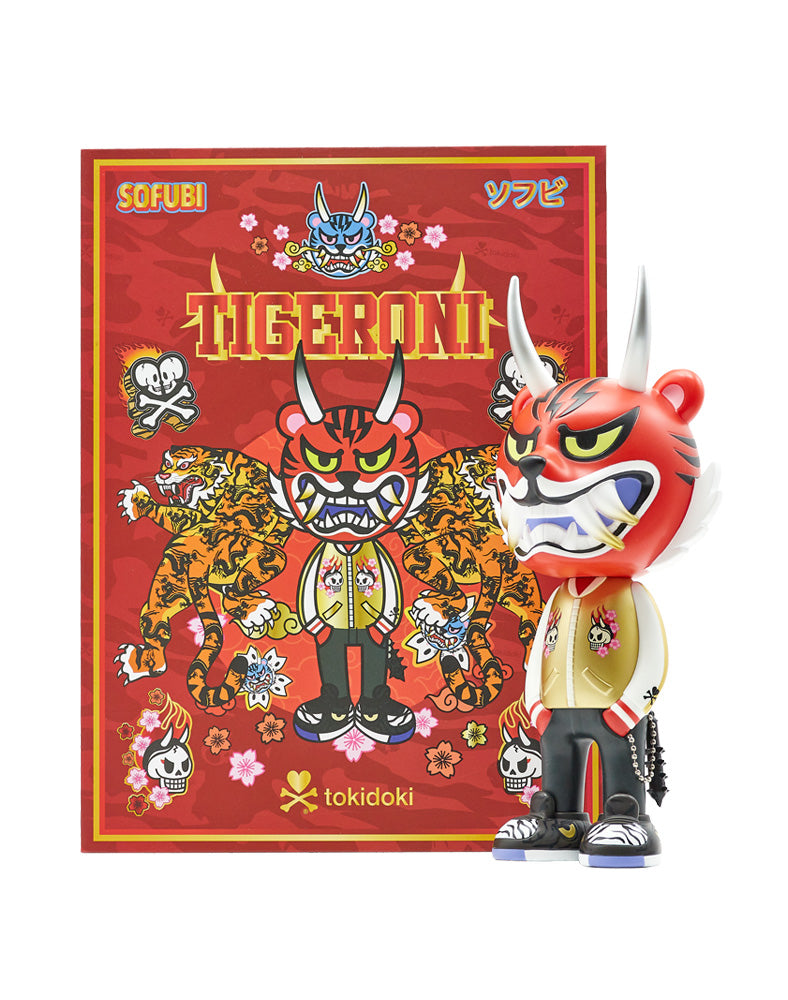 tokidoki Tigeroni Sofubi (Red) - Image 5