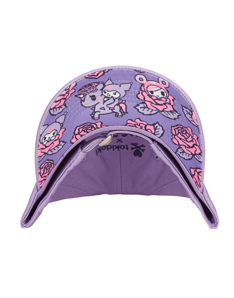 tokidoki x Hello Kitty and Friends Kuromi Roses Dad Hat - Image 2