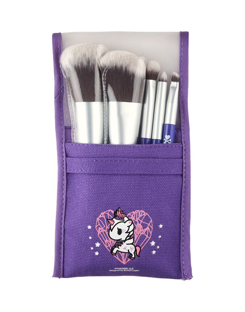 The Crème Shop x tokidoki Digital Princess Mini Travel Brush Set - Image 3