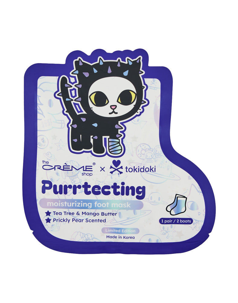 The Crème Shop x tokidoki Purrtecting Foot Mask (Set of 5) - Image 2