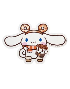 tokidoki x Hello Kitty and Friends Pumpkin Spice Cinnamoroll & Study Buddy Sticker