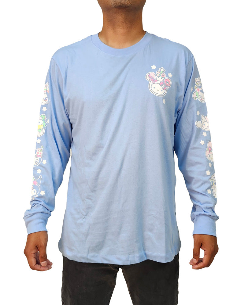 tokidoki x Hello Kitty and Friends Party Friends Long Sleeve Tee