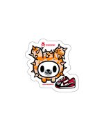 Sneakers Die Cut Sticker