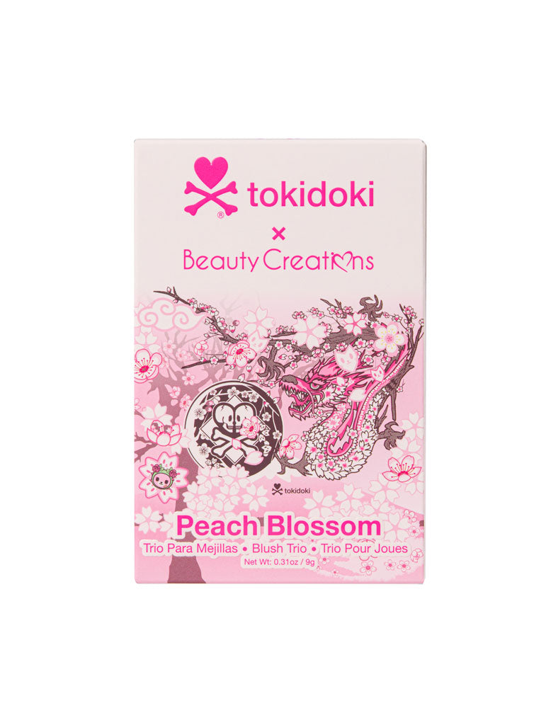 tokidoki x Beauty Creations Peach Blossom Blush Trio - Image 3